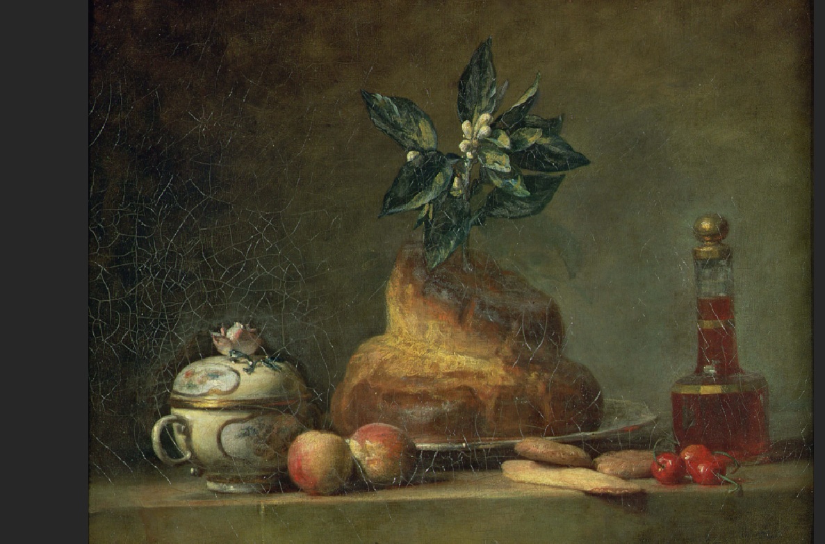 la brioche, chardin