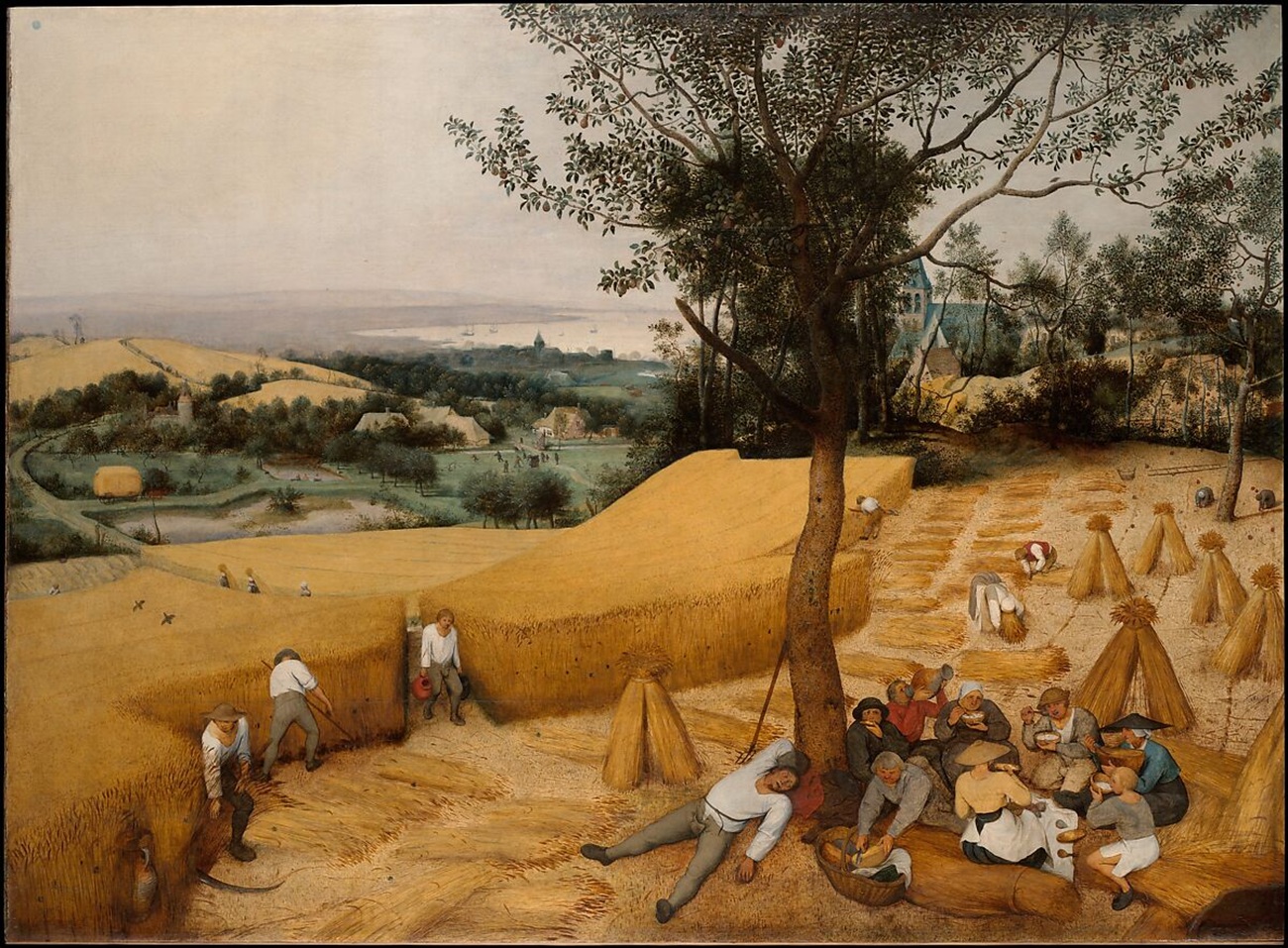 la moisson, brueghel