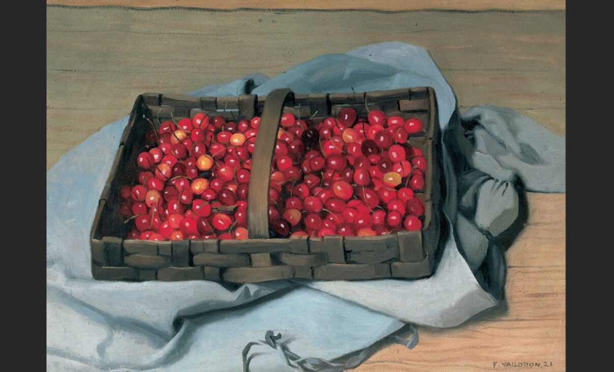 le panier de cerises, felix vallotton