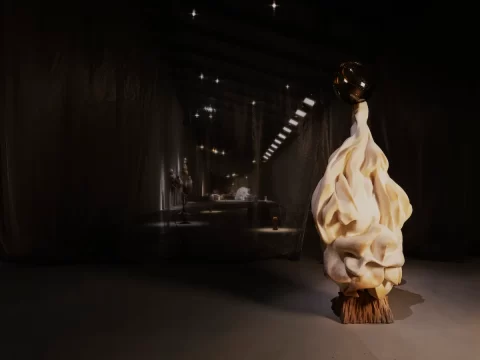 marguerite humeau, torches, arken museum 2025, foto mathilde agius