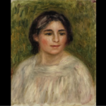 pierre auguste renoir, gabrielle à la blouse blanche (1907)