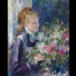 pierre auguste renoir, la femme aux lilas (portrait de nini lopez)