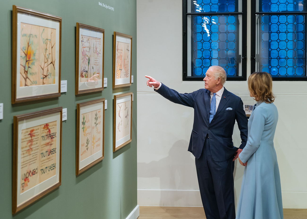 regele charles iii, la expoziția maria regina artista garrison chapel londra 2025