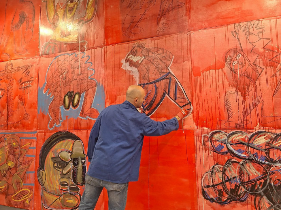 santier, dumitru gorzo, curatorial