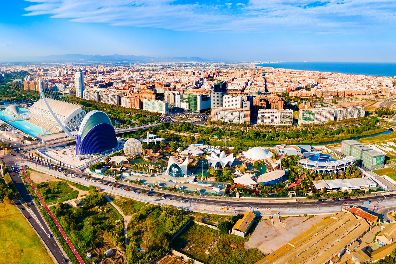 valencia, orașul artelor și științelor, shutterstock, curatorial