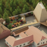 muzeul textilelor, băița, schita