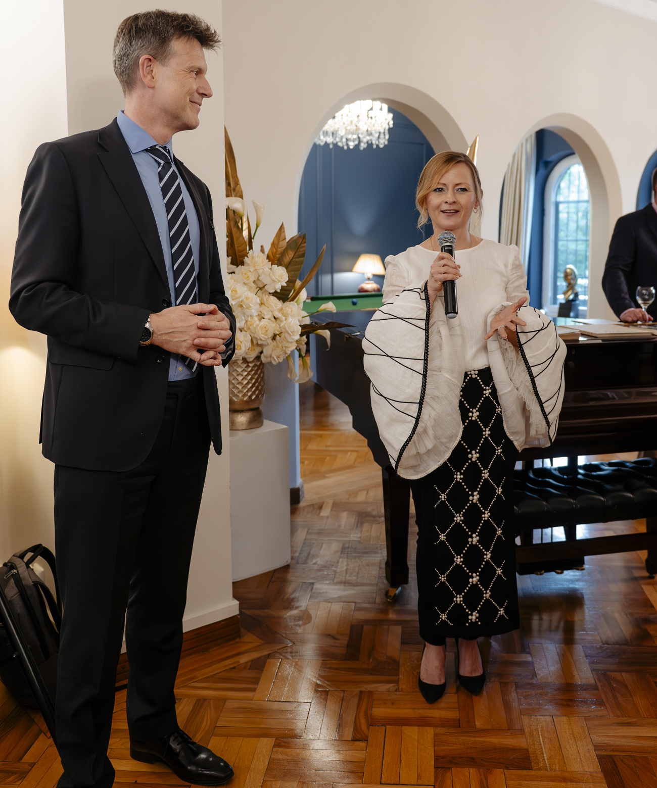 1 ambassador giles portman and mrs. lucie portman, curatorial