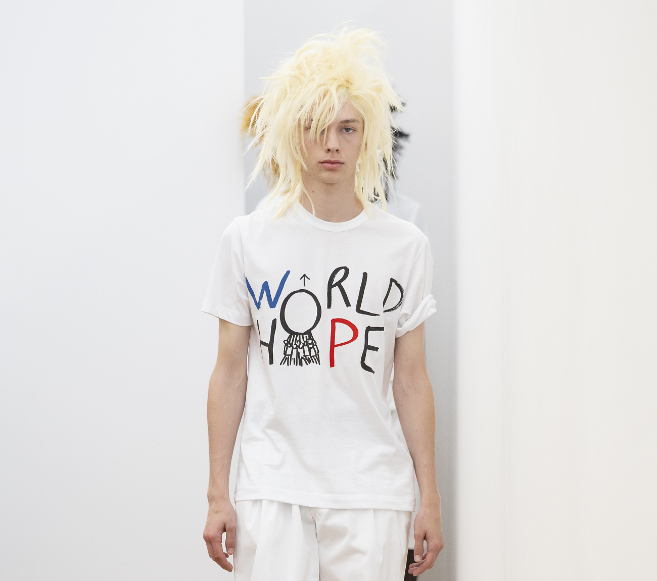 cdg x dan perjovschi collection foto comme des garcons