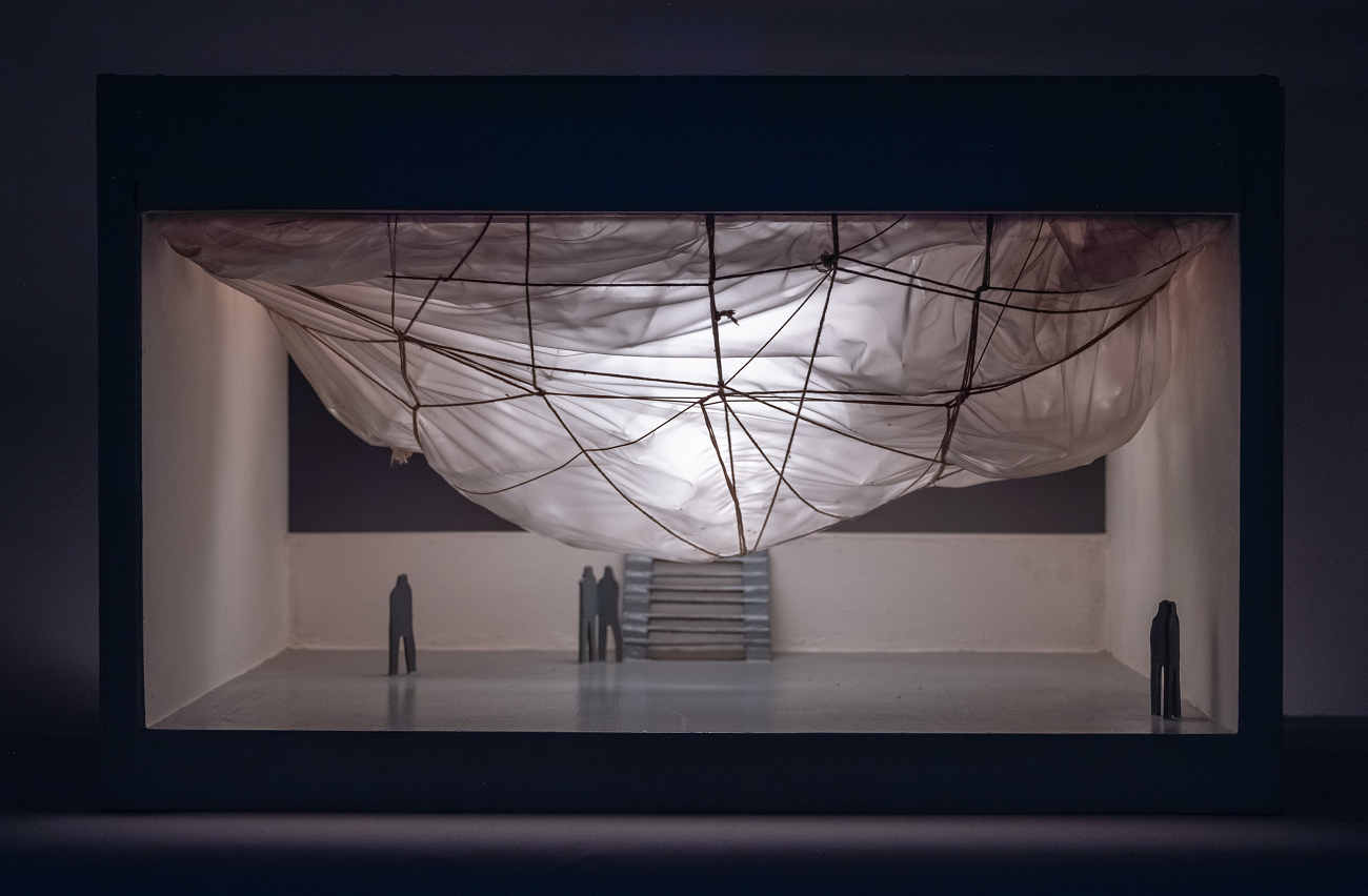 christo, instalatie luminata, gagosian