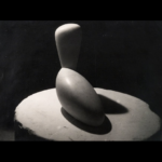 constantin brâncuși, léda, c. 1921, vintage gelatin silver print 19,3 x 22,5 cm, frame 41 x 45 x 3 cm, courtesy of grob gallery