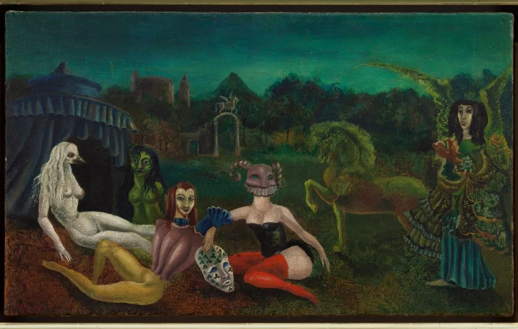 down below, leonora carrington, 1940, © estate of leonora carrington