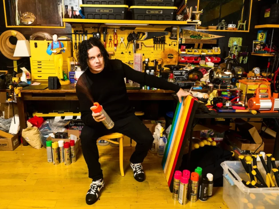 jack white, studio, newport street gallery