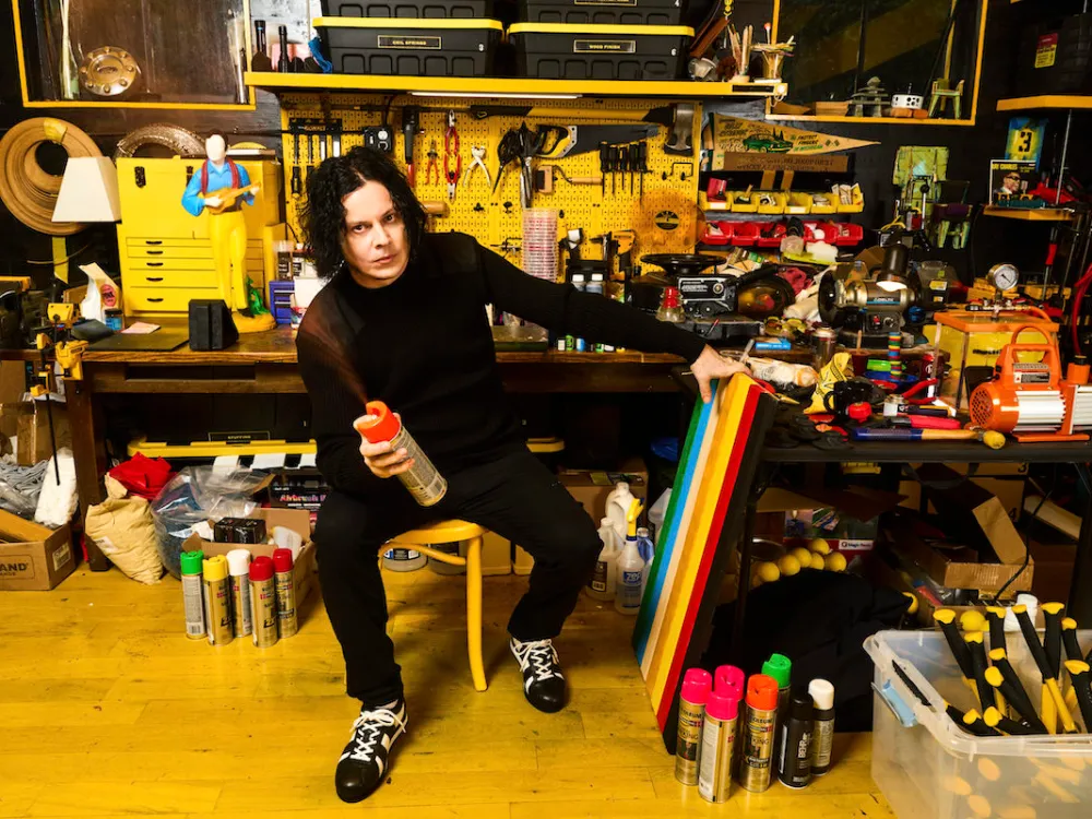 jack white, studio, newport street gallery