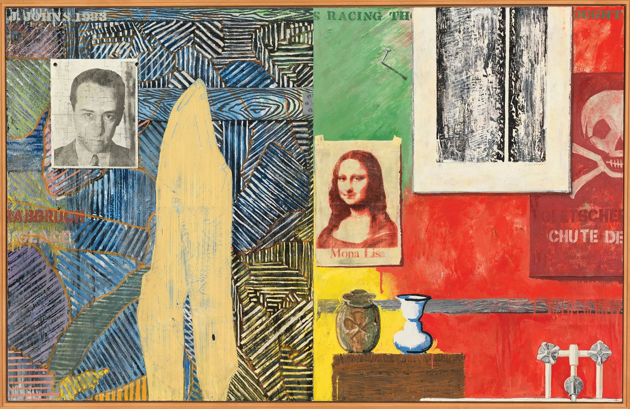 jasper johns, racing thoughts, 1983