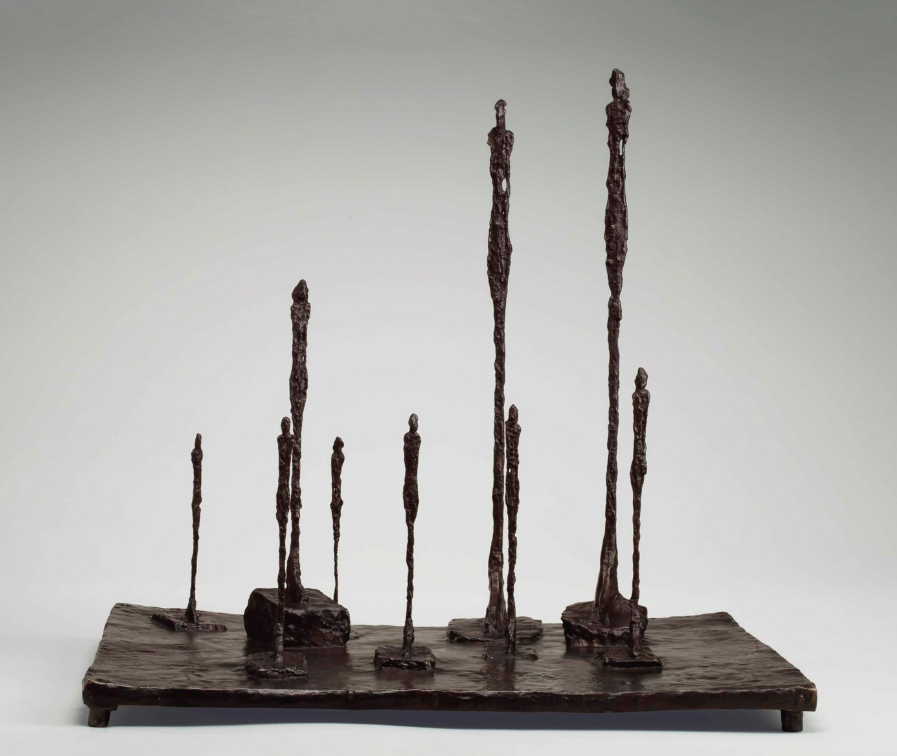 la clairiere, alberto giacometti