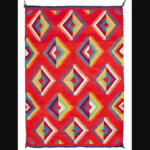 Țesătură navajo, 1885, colectia frank stella