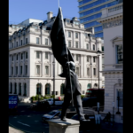 banksy, statuie, londra
