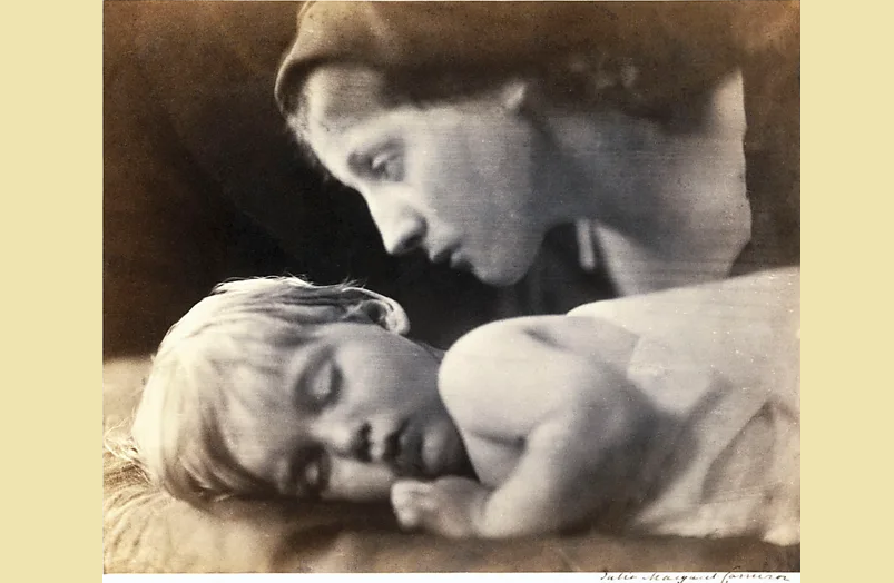 mother and child, julia m cameron