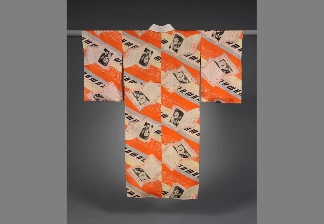 nagajuban (under kimono), 1930s, met