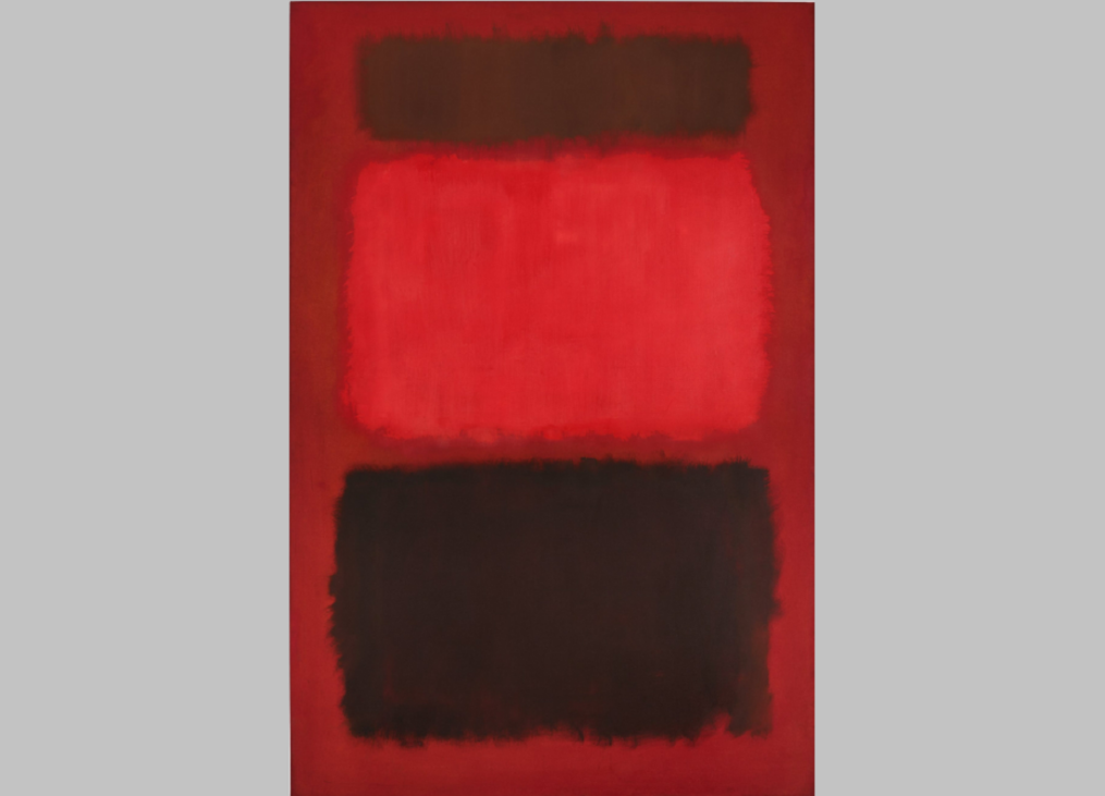rothko, brown and blacks in reds