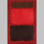 rothko, brown and blacks in reds