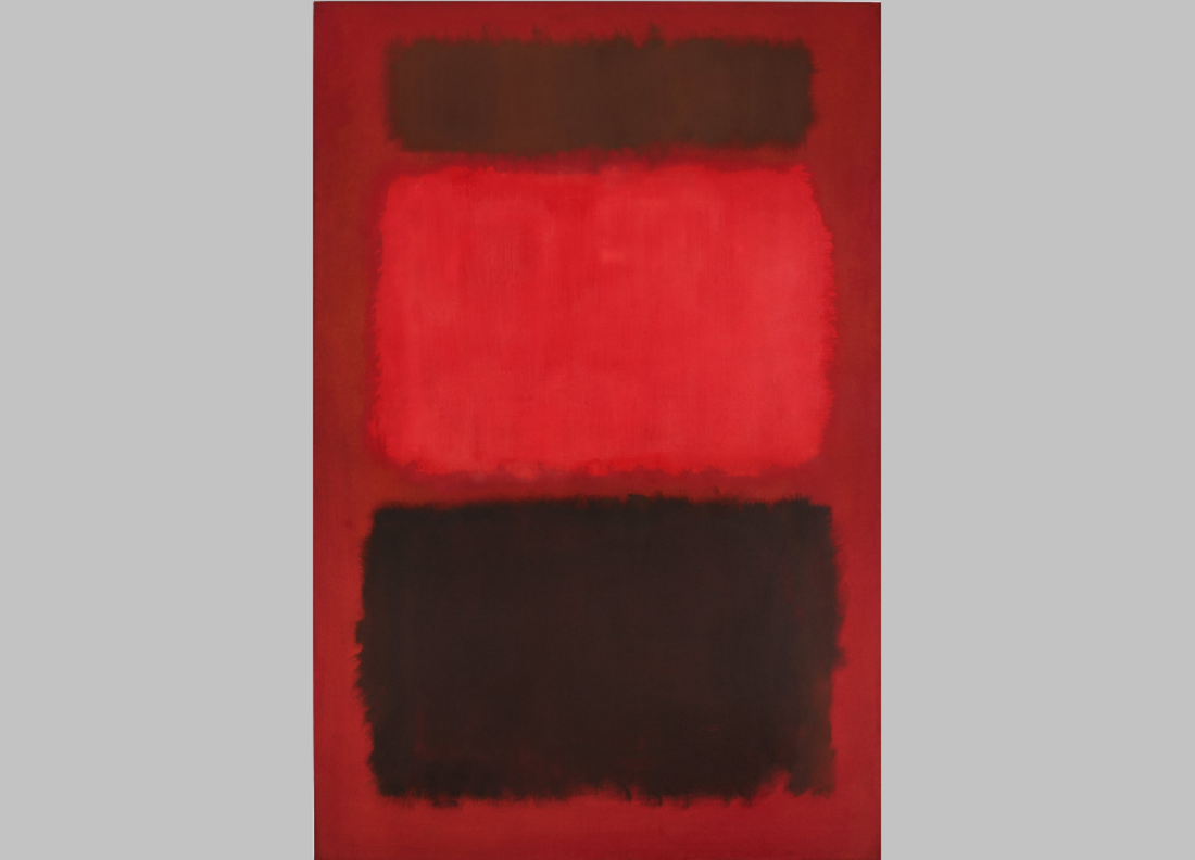 rothko, brown and blacks in reds