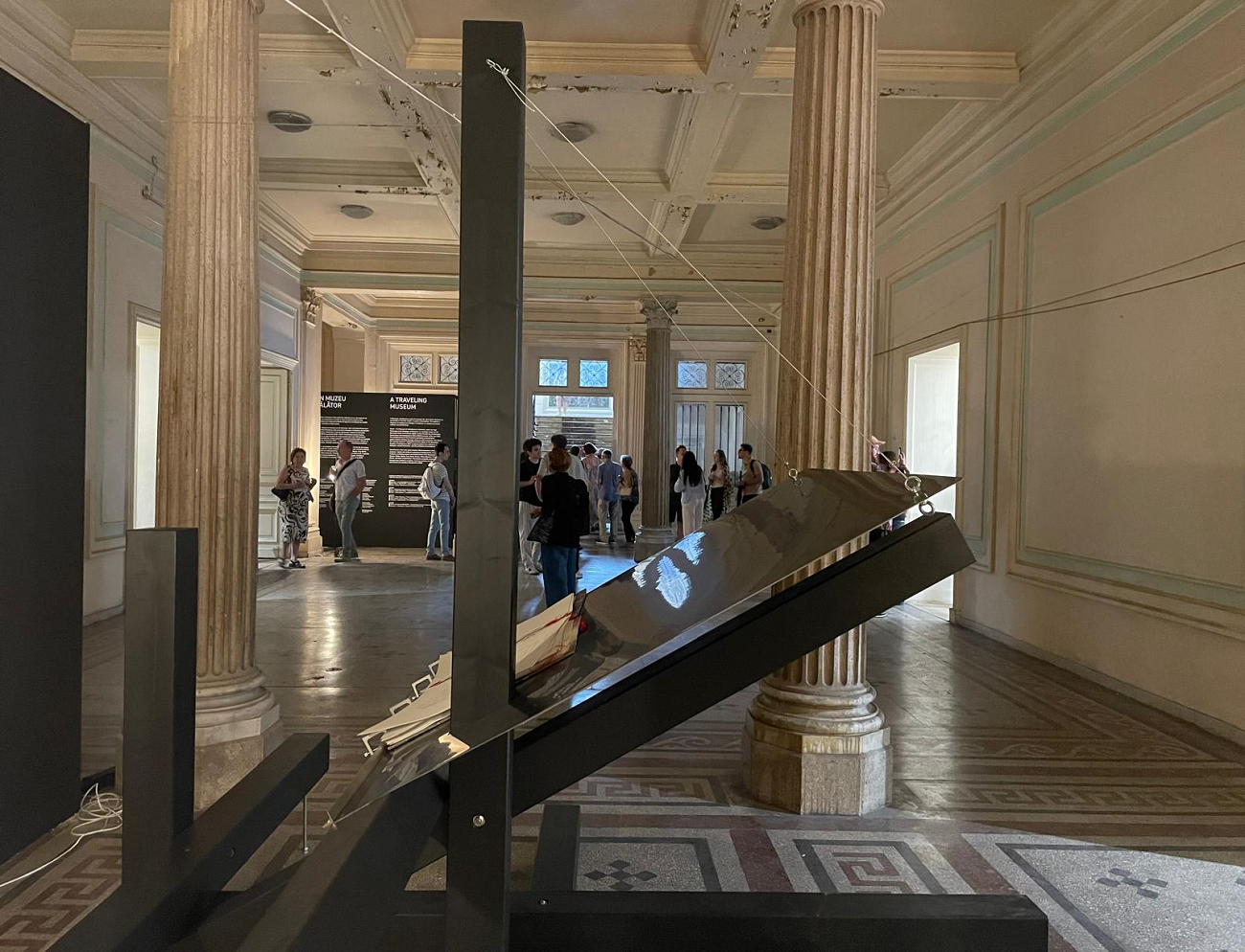 5 muza, palatul creditului funciar rural bucurești, curatorial