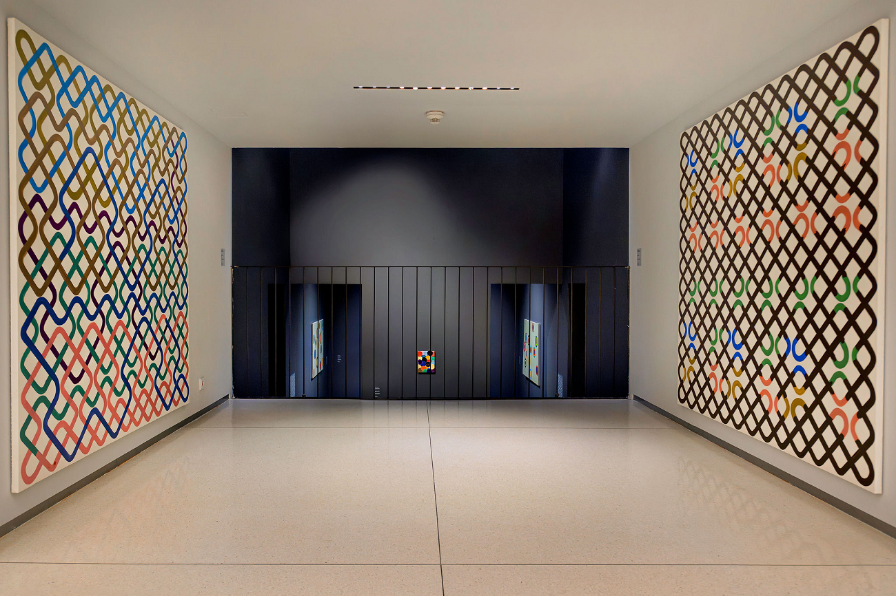bernard frize, mare, suite à treize n°1&2, courtesy by the artist photo doria dragusin