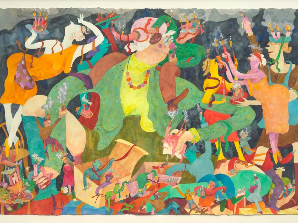 big birthday, 2010, gladys nilsson