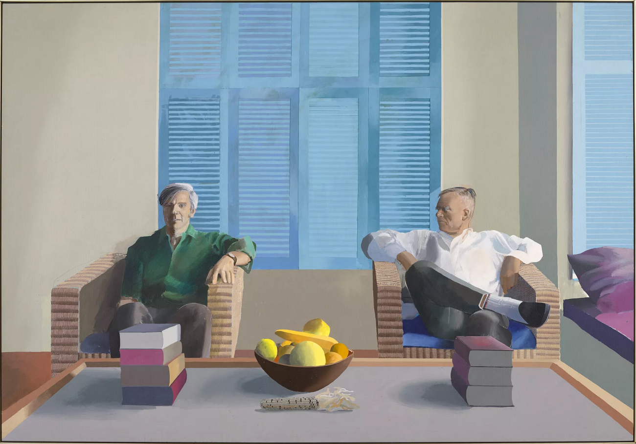 david hockney, christopher isherwood and don bachardy