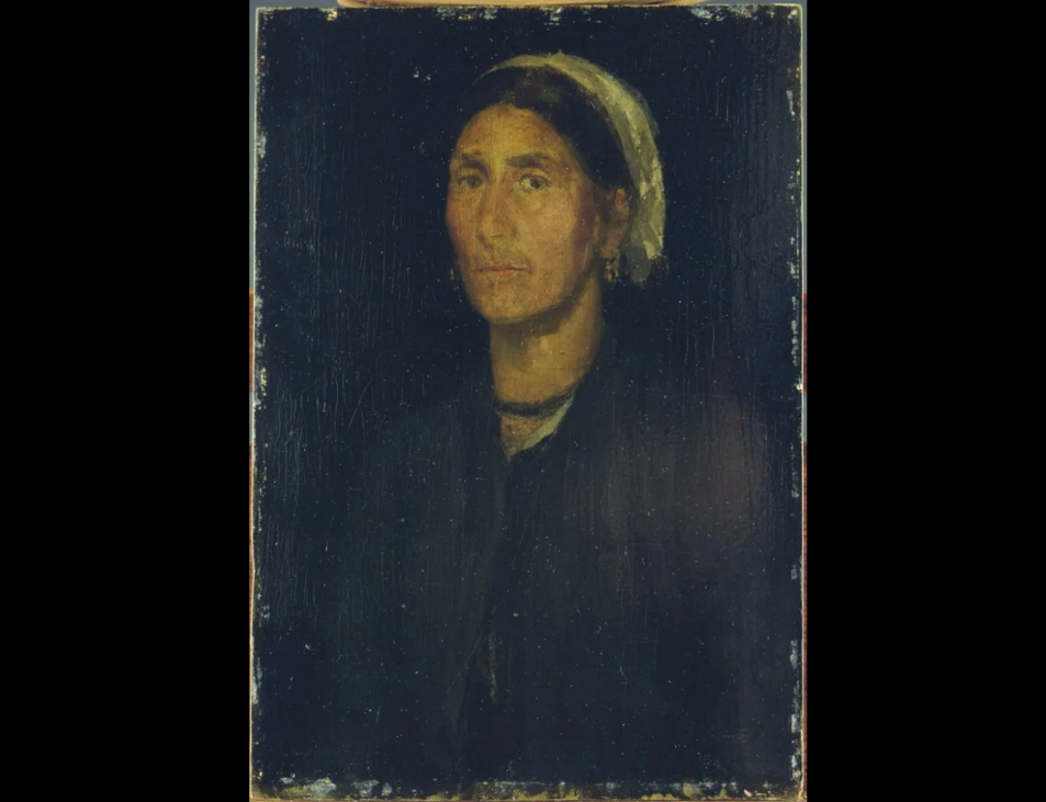 james mcneill whistler, head of a peasant woman