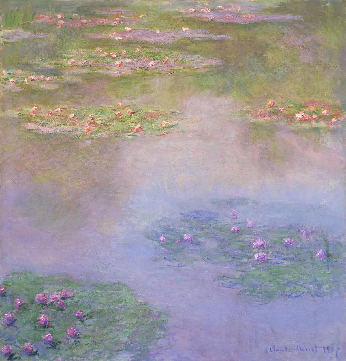 nymphéas (1907), claude monet