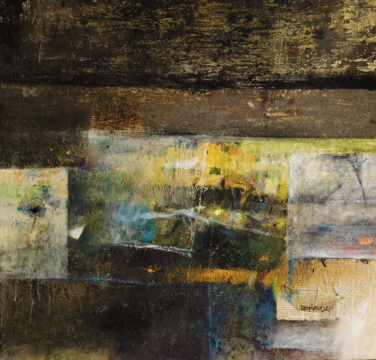 silence after the storm 4 acrylic on canvas 80 x 80 cm, perhaps someone