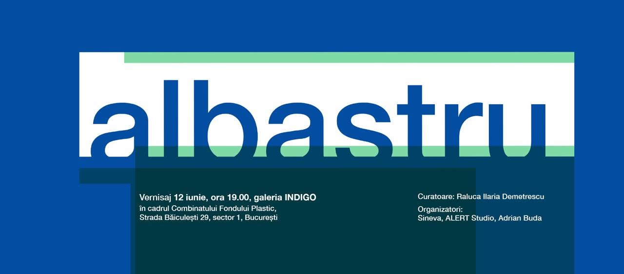 albastru, galeria indigo