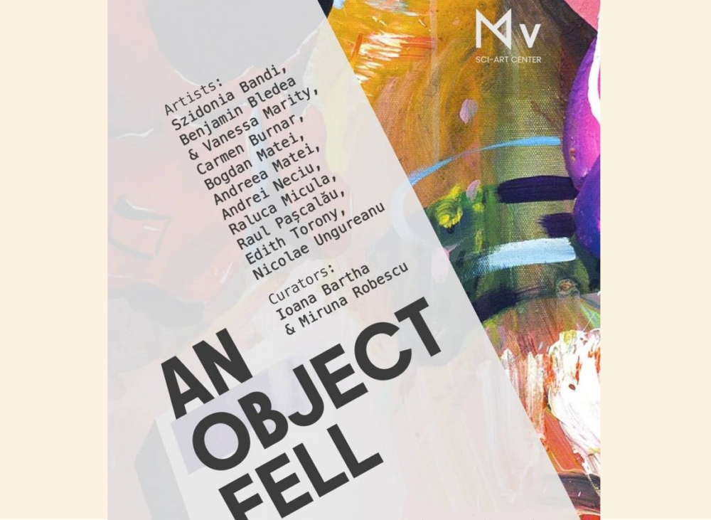 an object fell, meta spatiu, mv sci art center timisoara