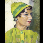 femeie in verde, constantin piliuță