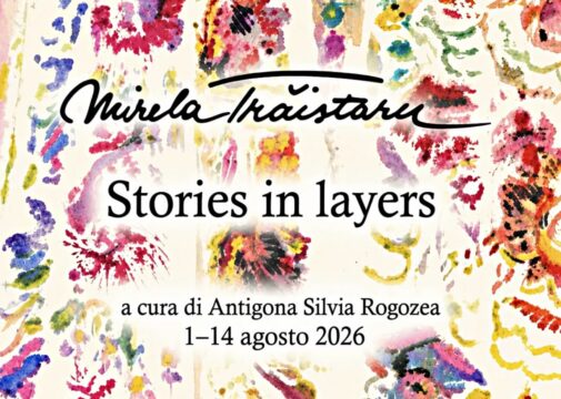 afiș expoziție stories in layers veneția