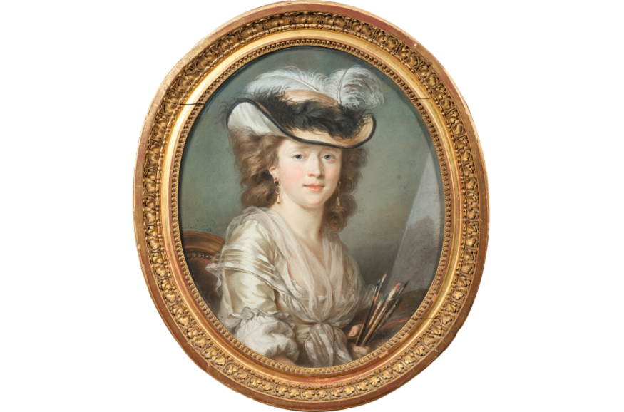 autoportret, adélaïde labille guiard, © studio sebert