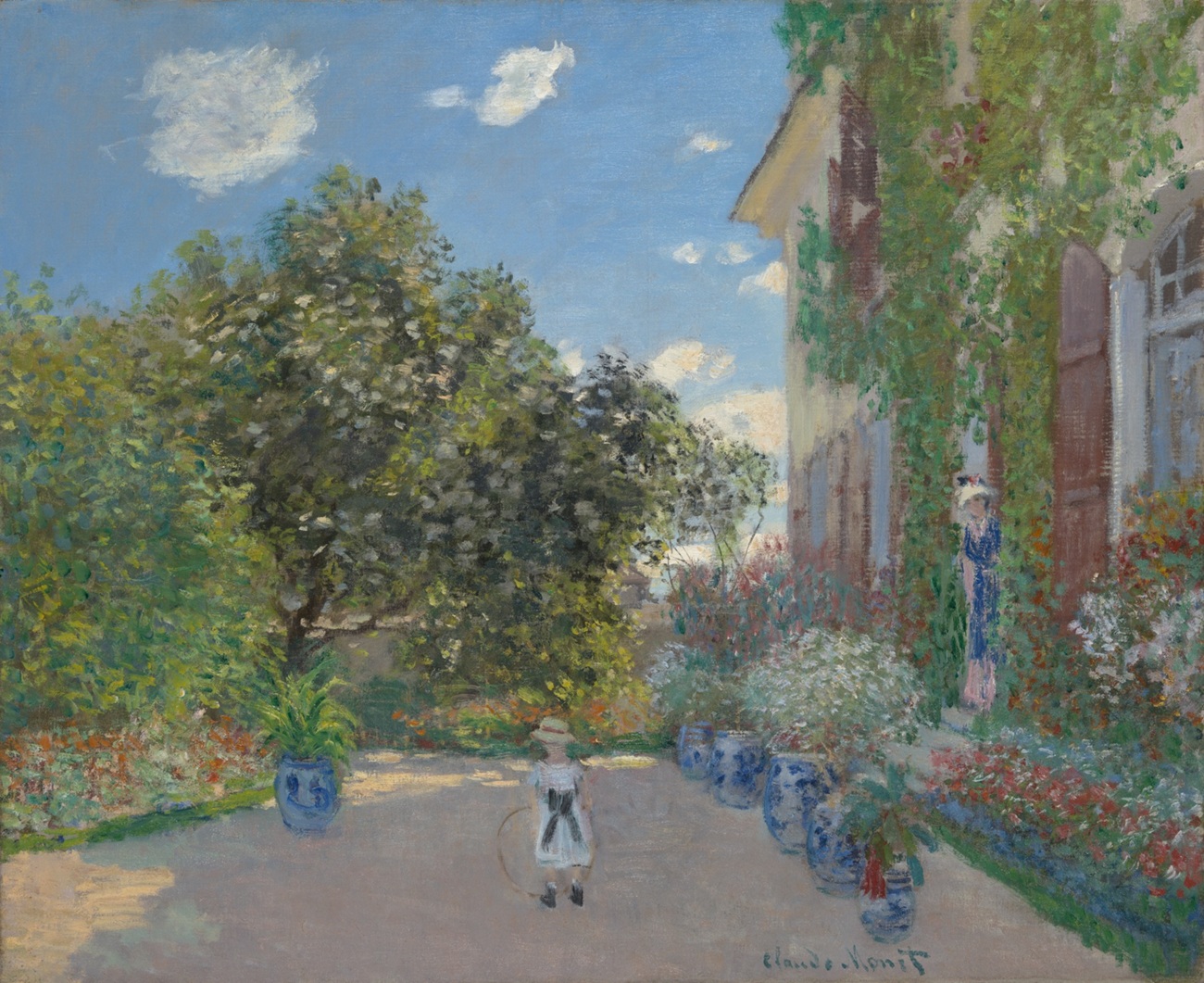 claude monet, la maison de lartiste a argenteuil