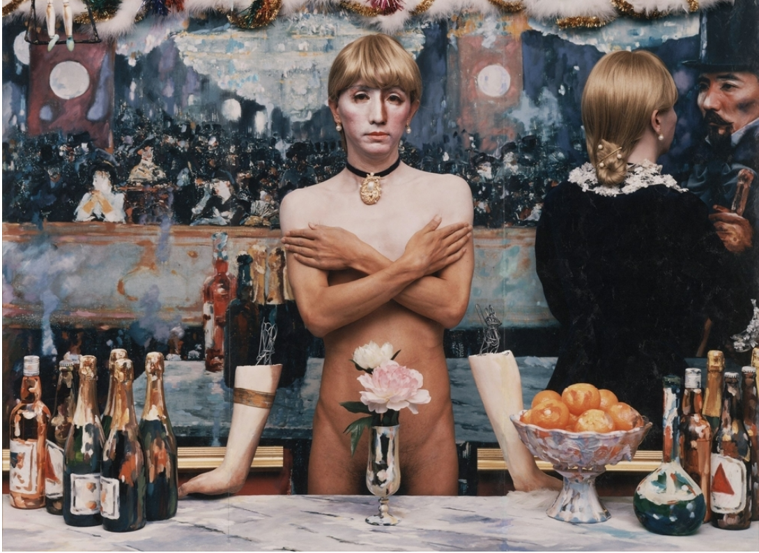 daughter of art history, theater b, 1989, morimura