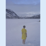 elina brotherus, yellow in snow, 2019