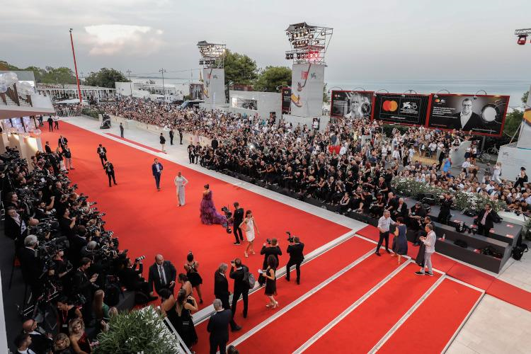 festival de film venetia, covorul rosu