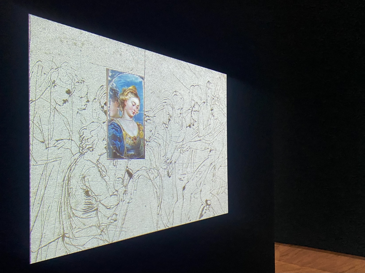 fragment la continencia de escipión, rubens