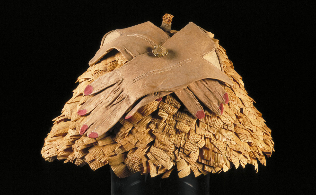 glove hat, eileen agar, 1938, v&a
