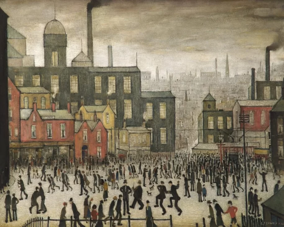 l. s. lowry, our town (1943)