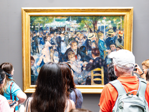 pierre auguste renoir, dans la le moulin de la galette, shutterstock, curatorial