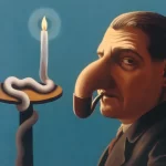 renÉ magritte, la lampe philosophique, 1936