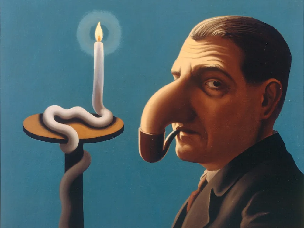 renÉ magritte, la lampe philosophique, 1936