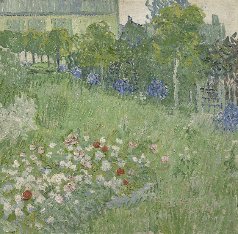 vincent van gogh, daubigny’s garden, 1890