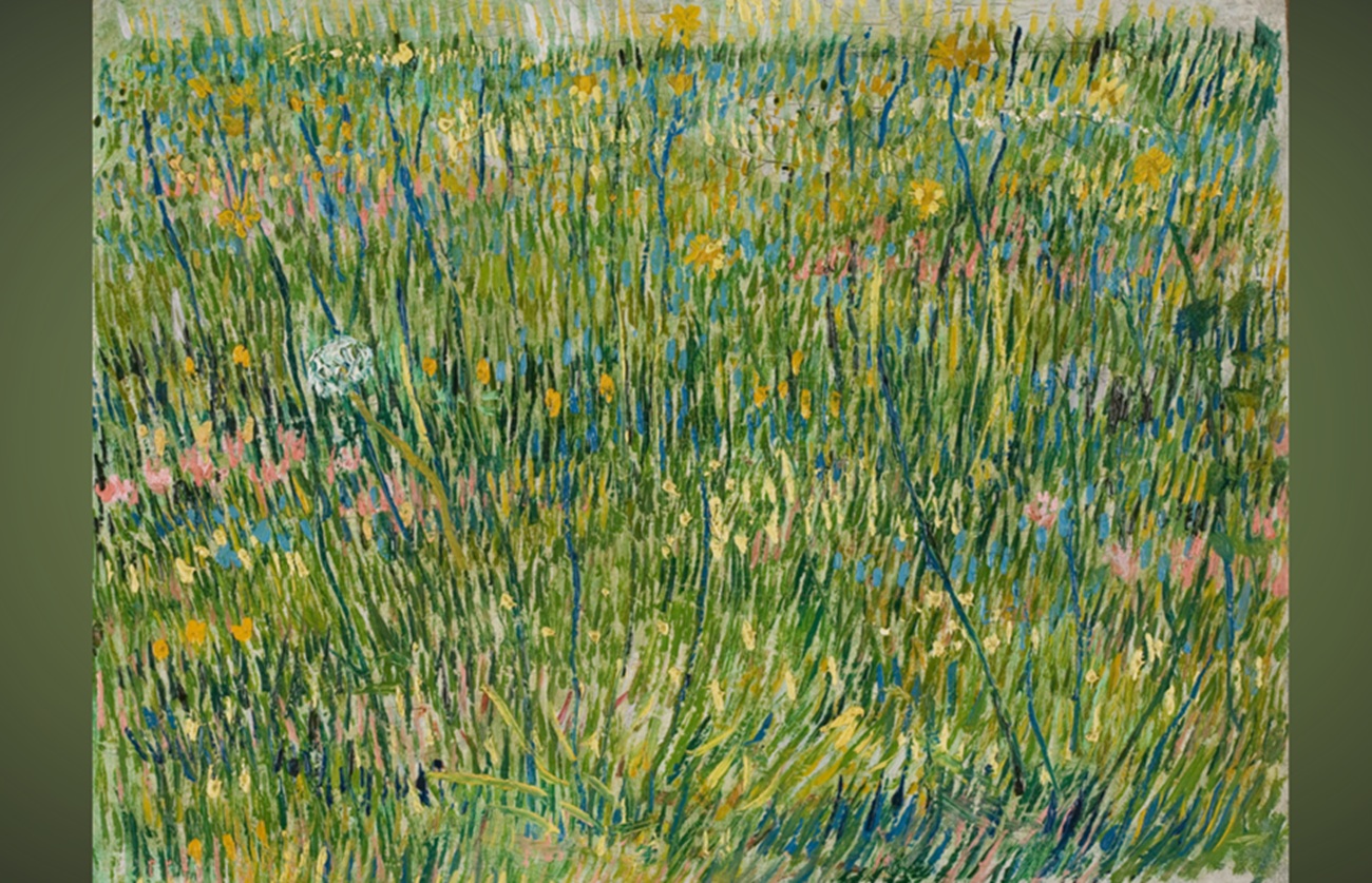 coin dherbe, van gogh